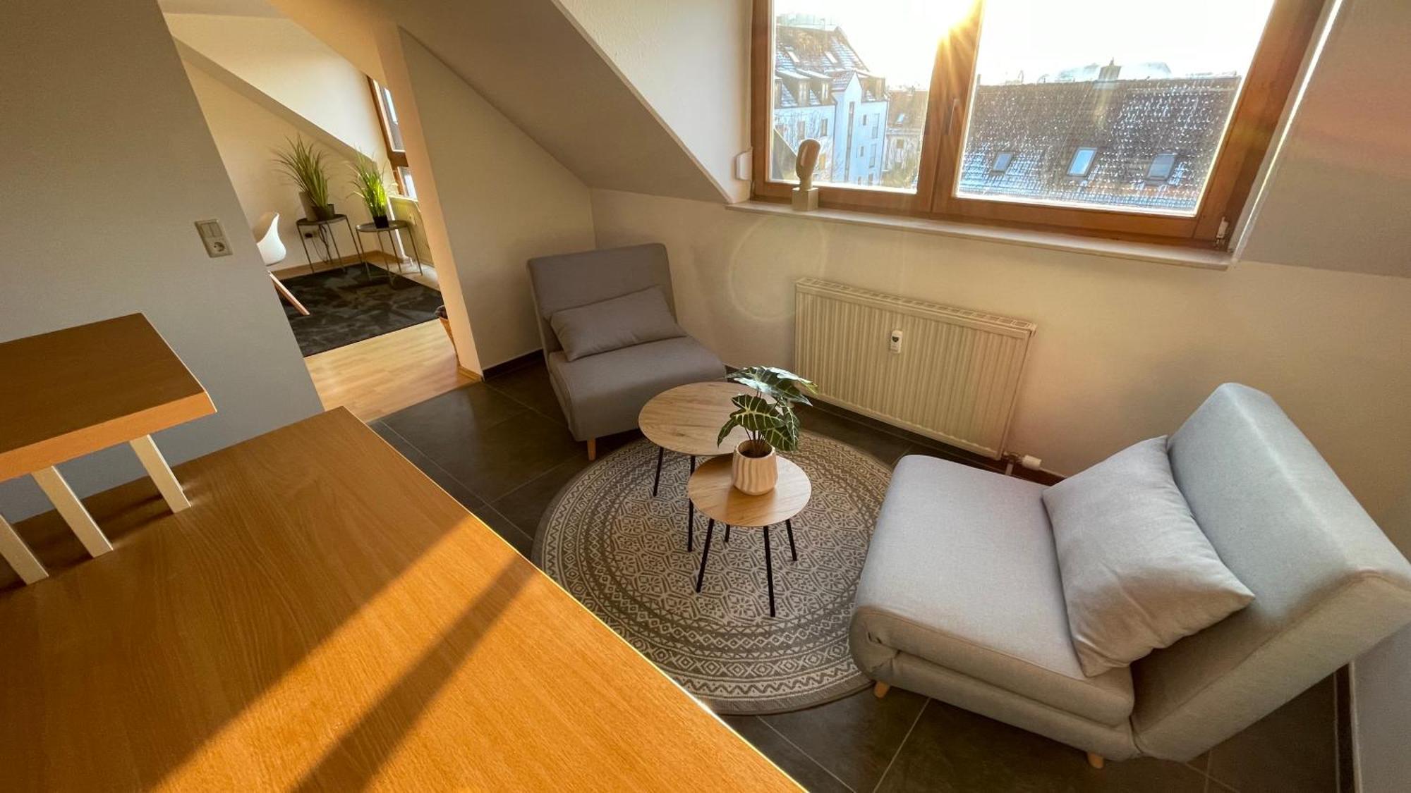 Lofty Luna, Dein Feinzeit Apartment Bamberga Esterno foto